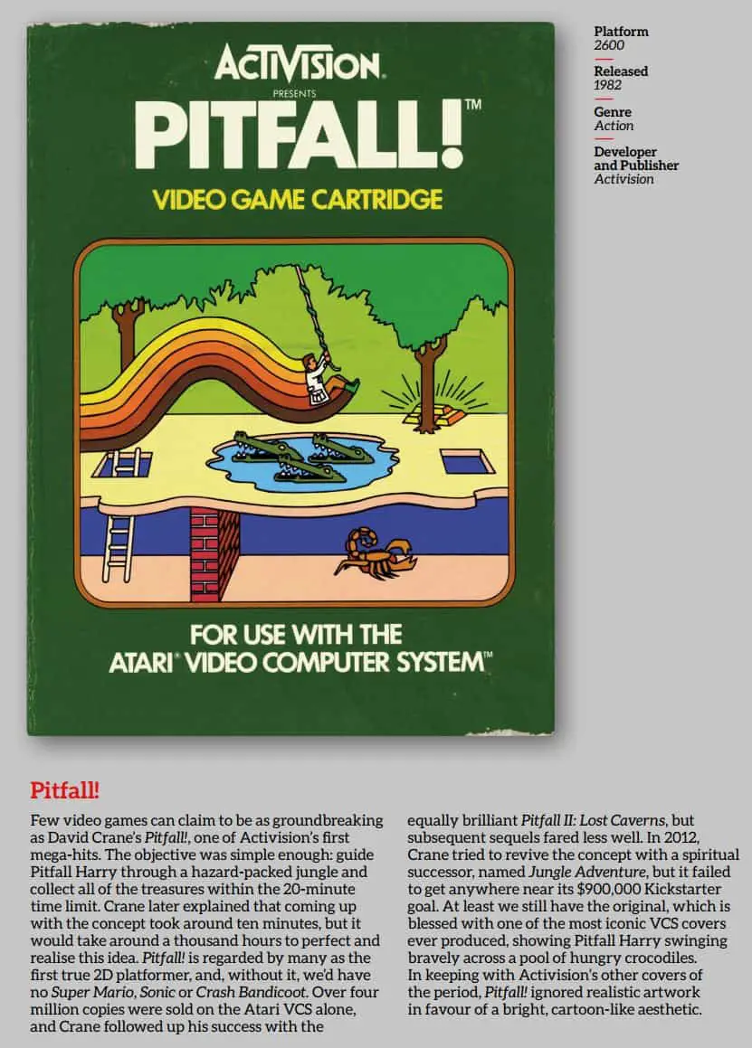 Atari 2600/7800: une revue du recueil visuel - Pixelated Gamer