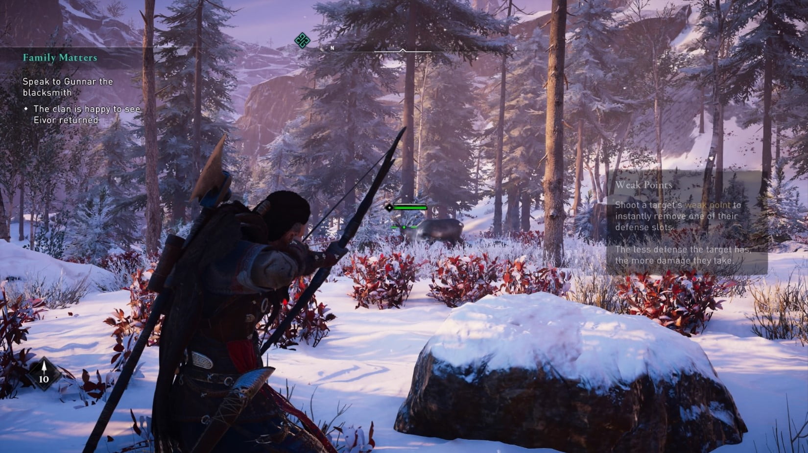 Assassins Creed Valhalla : changer les flèches d'un arc