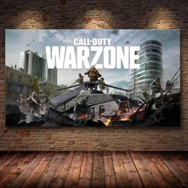 Call of Duty affiche au mur