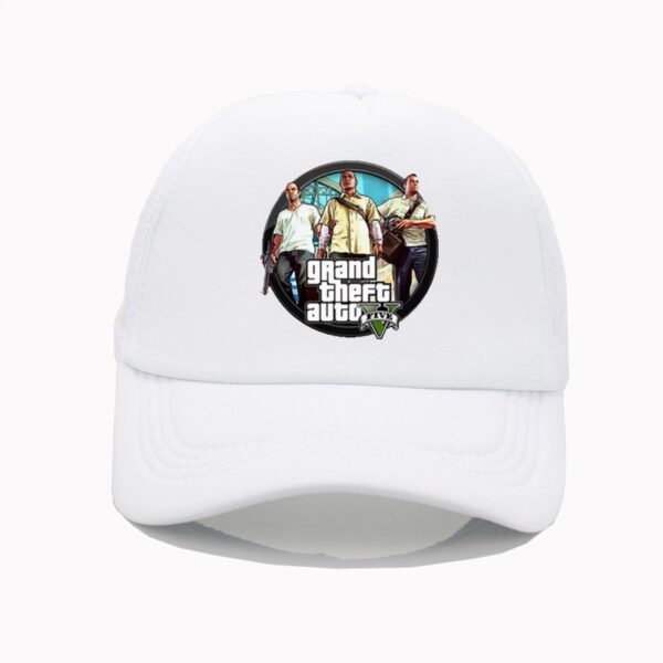 Cappellino GTA 5 bianco