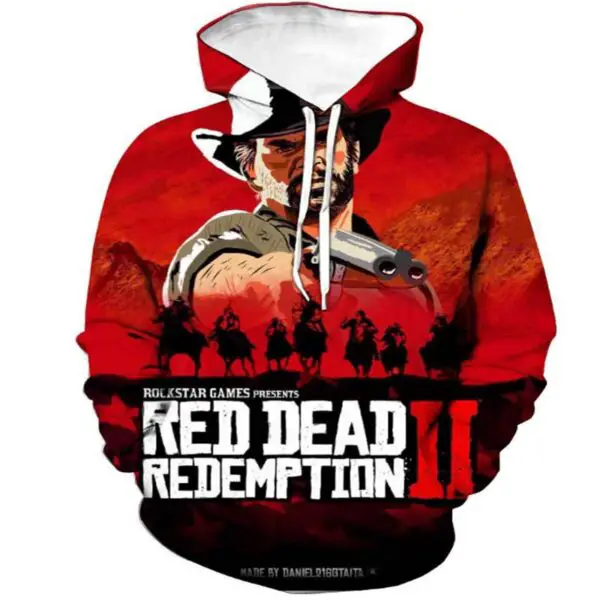 klasická mikina Red Dead Redemption 2