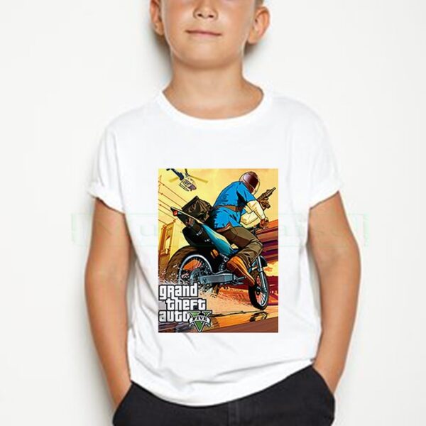 Camiseta moto infantil