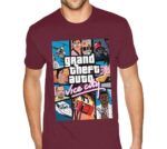 Tshirt Vice City Rouge