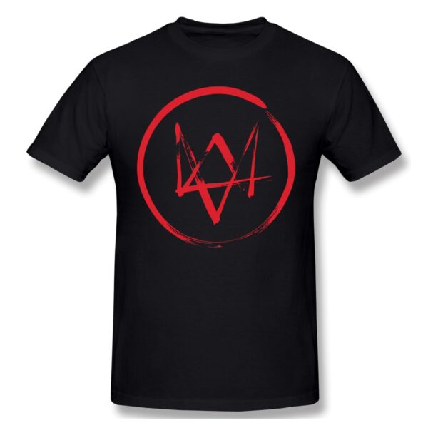 Watch Dogs Schwarz PS4 T-Shirt