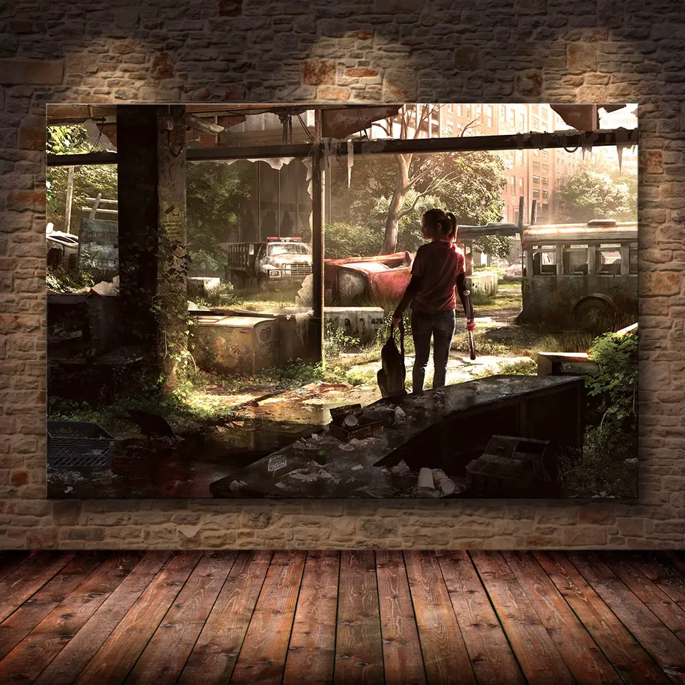 affiche murale the last of us