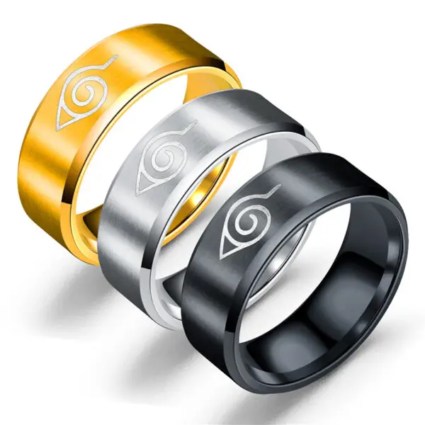 Prsteny Konoha Naruto