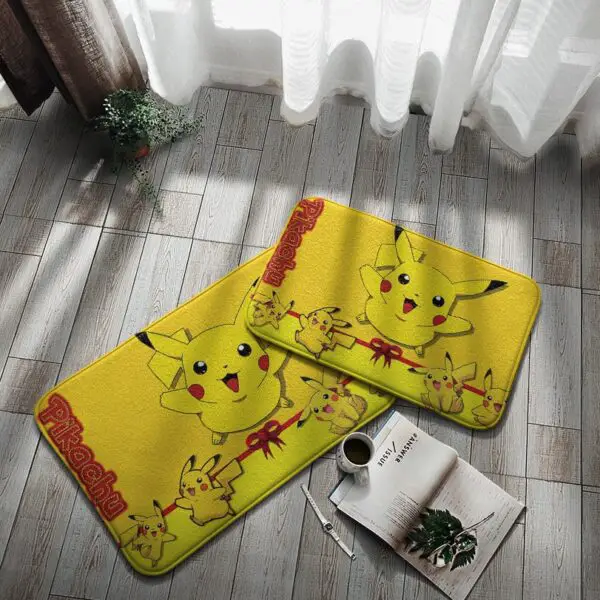 tapis de sol pokémon pikachu