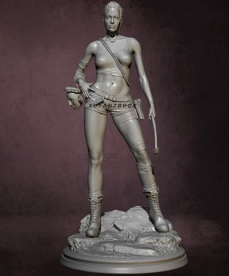 Statue en résine de Lara Croft Tomb Raider