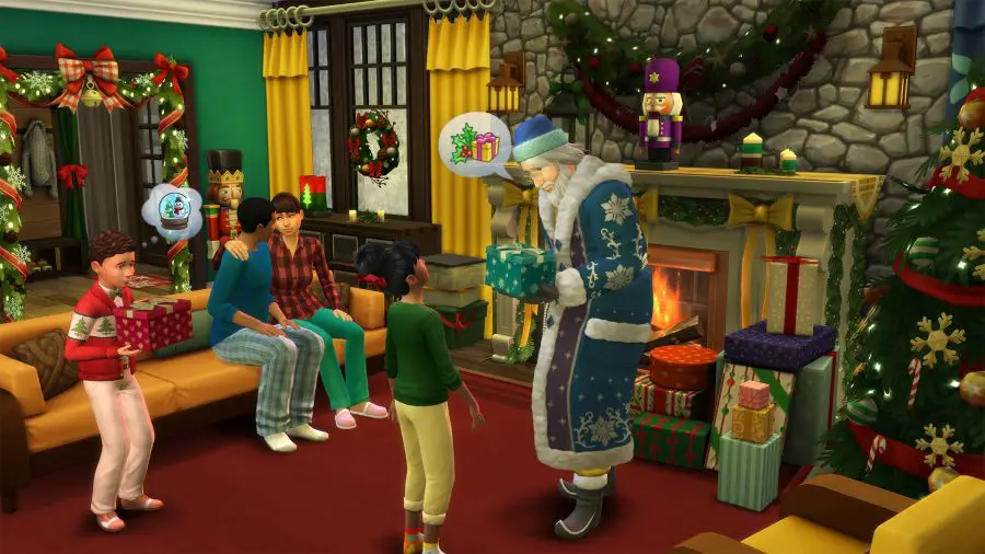 Weihnachten in den Sims