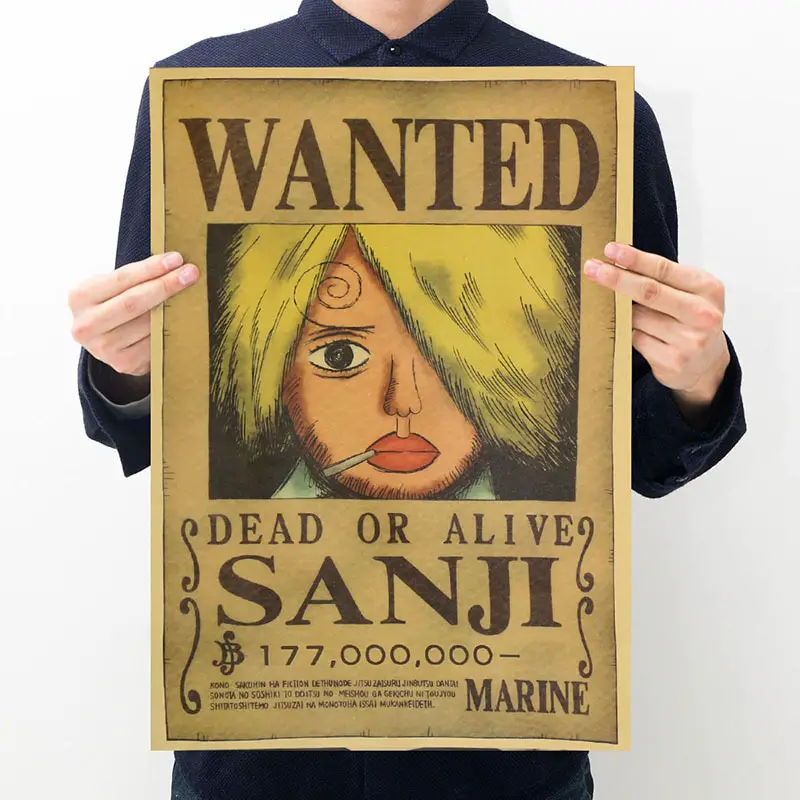 affiche one piece sanji