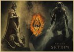 cartel de la pared de skyrim