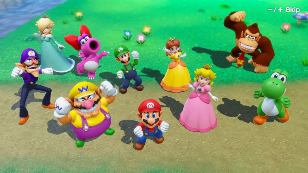Mario Party Superstars team