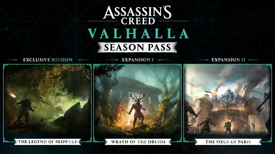 Le pass saisonnier pour Assassin's Creed Valhalla