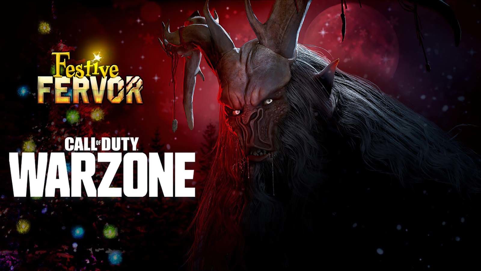 Krampus sta seminando il caos in Call of Duty Warzone