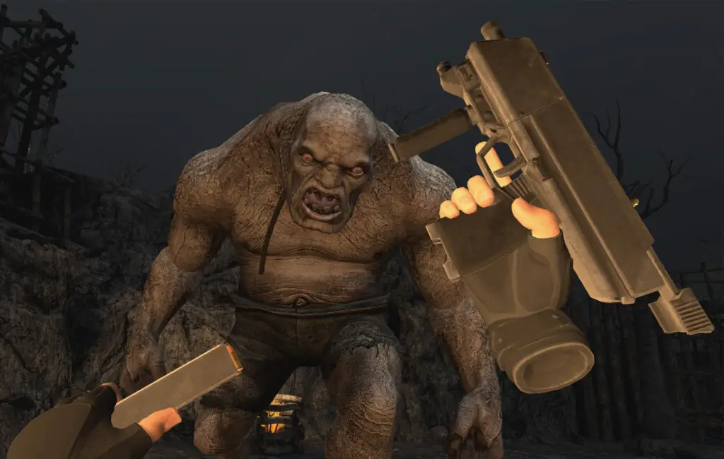 "Resident Evil 4 VR" supporta i mancini nell'aggiornamento dell'usabilità