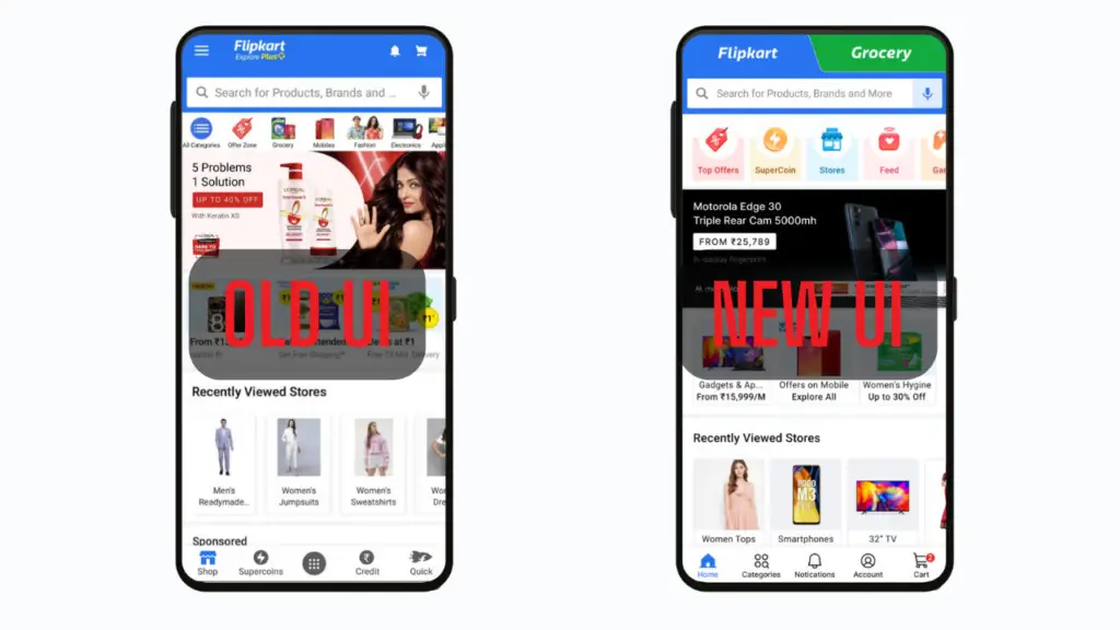 Die Flipkart-App auf Android-Telefonen erhält eine neue Designanpassung: Hier ist, was sich für Benutzer geändert hat