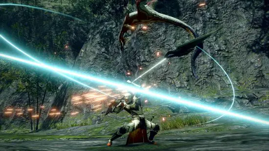 Monster Hunter Rise: Lista de niveles de espada y escudo en acción