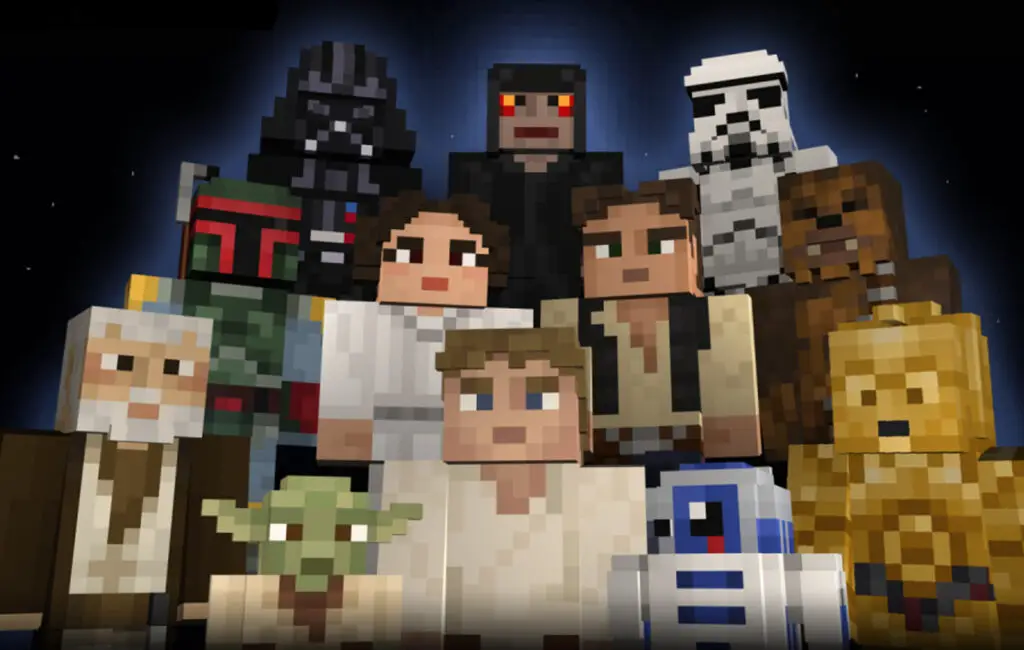 Gamer de 'Minecraft' recrea el rastreo de apertura de 'Star Wars: A New Hope'