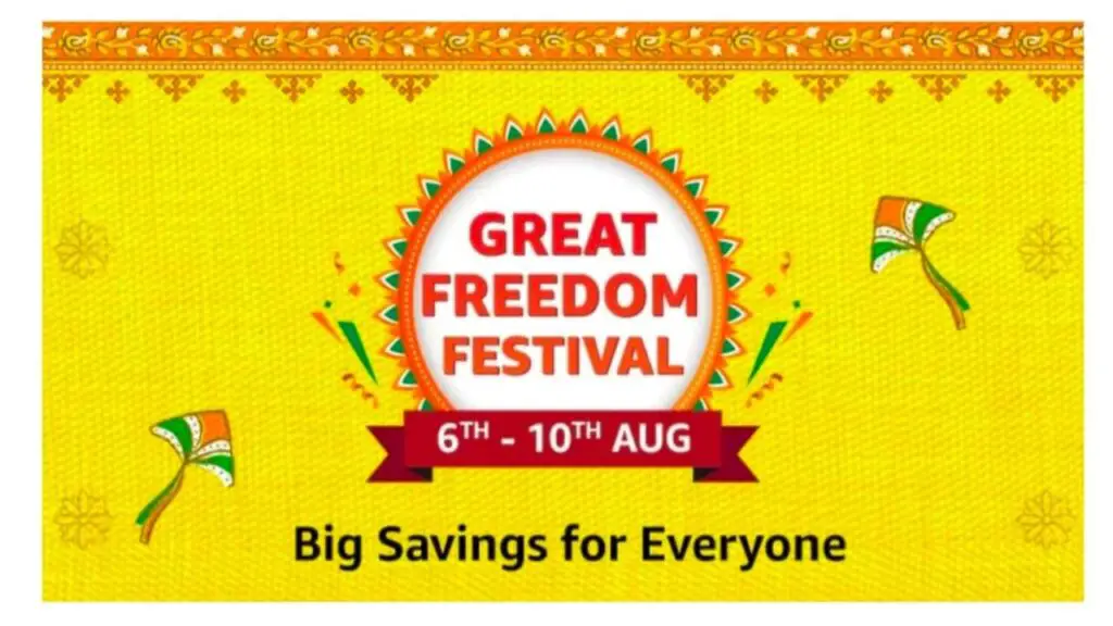 Amazon Great Freedom Festival Sale 2022 Announced: Deals And Offers