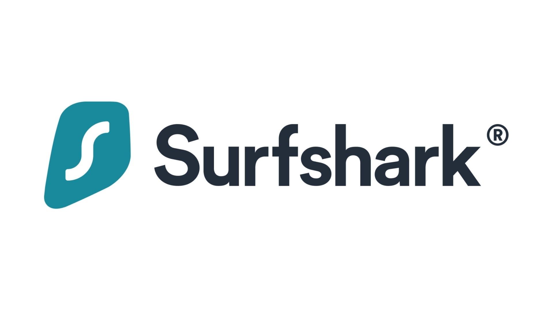 Meilleur VPN Chrome : Surfshark.  L'image montre le logo de l'entreprise.