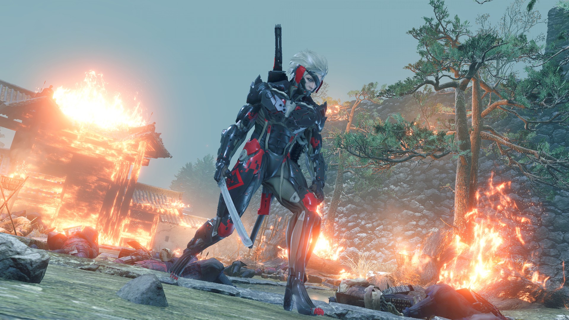 Sekiro mod vám umožní hrát jako Raiden z Metal Gear Rising