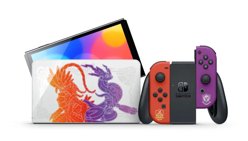 Nintendo presenta el modelo de interruptor OLED de edición escarlata y violeta de Pokémon