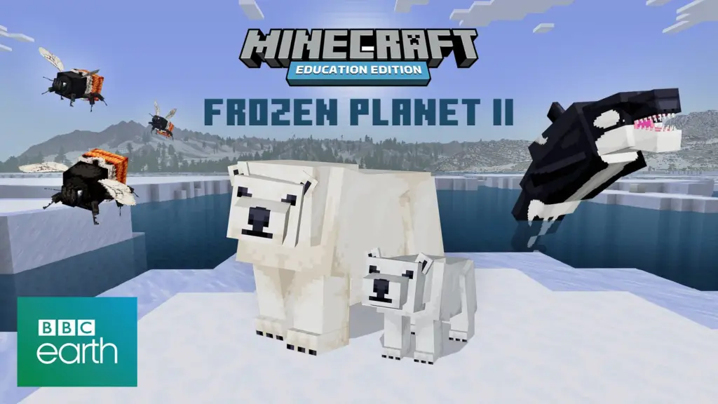 Minecraft s'associe à Frozen Planet 2, lançant de nouveaux mondes attrayants pour aider à éduquer un public plus jeune