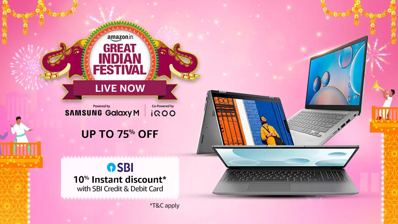 Amazon Great Indian Festival sale 2022: Best deals and offers on laptops