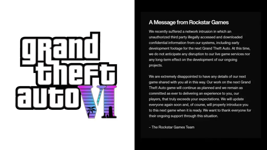 Rockstar Games bestätigt durchgesickertes GTA 6-Material: Folgendes hat das Unternehmen zu sagen