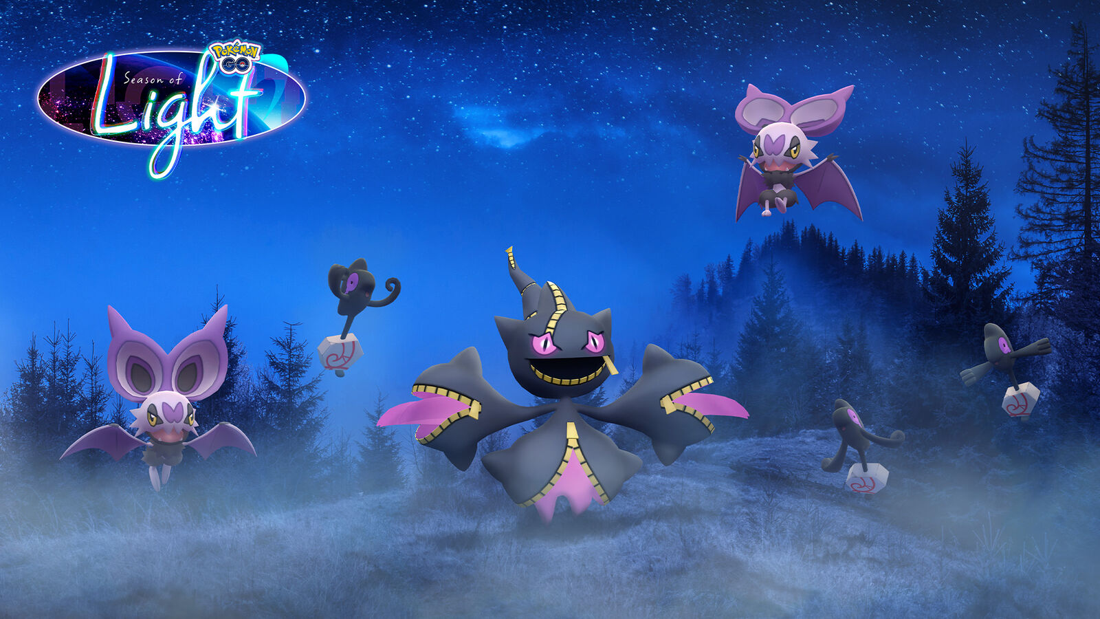 El evento de Halloween de Pokémon Go contará con Mega Banette y muchos tipos oscuros y fantasmas