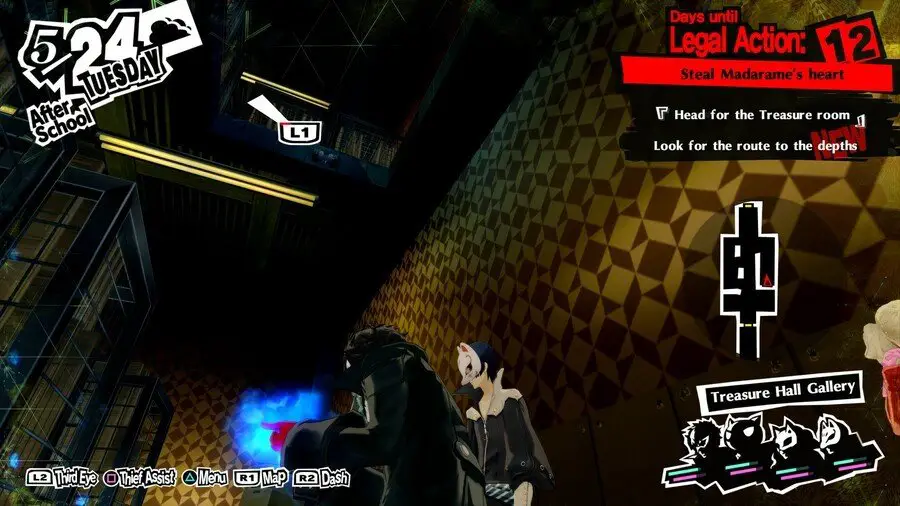 Persona 5 Royal Will Seed Emplacements Madarame Palace