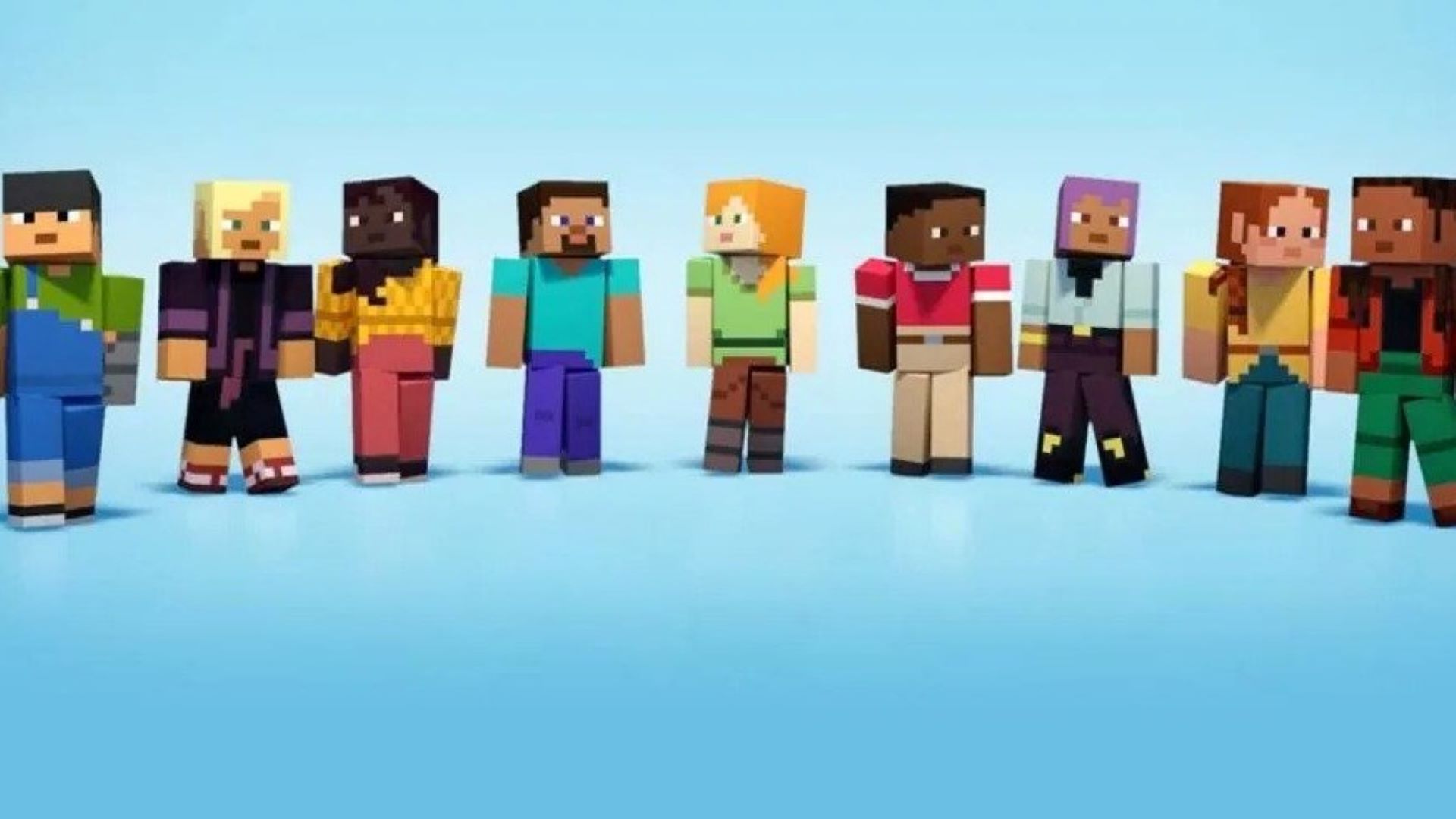 Les skins Minecraft bénéficient de sept options plus inclusives