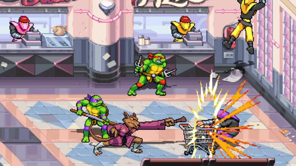 La venganza de la trituradora de las tortugas ninja mutantes adolescentes
