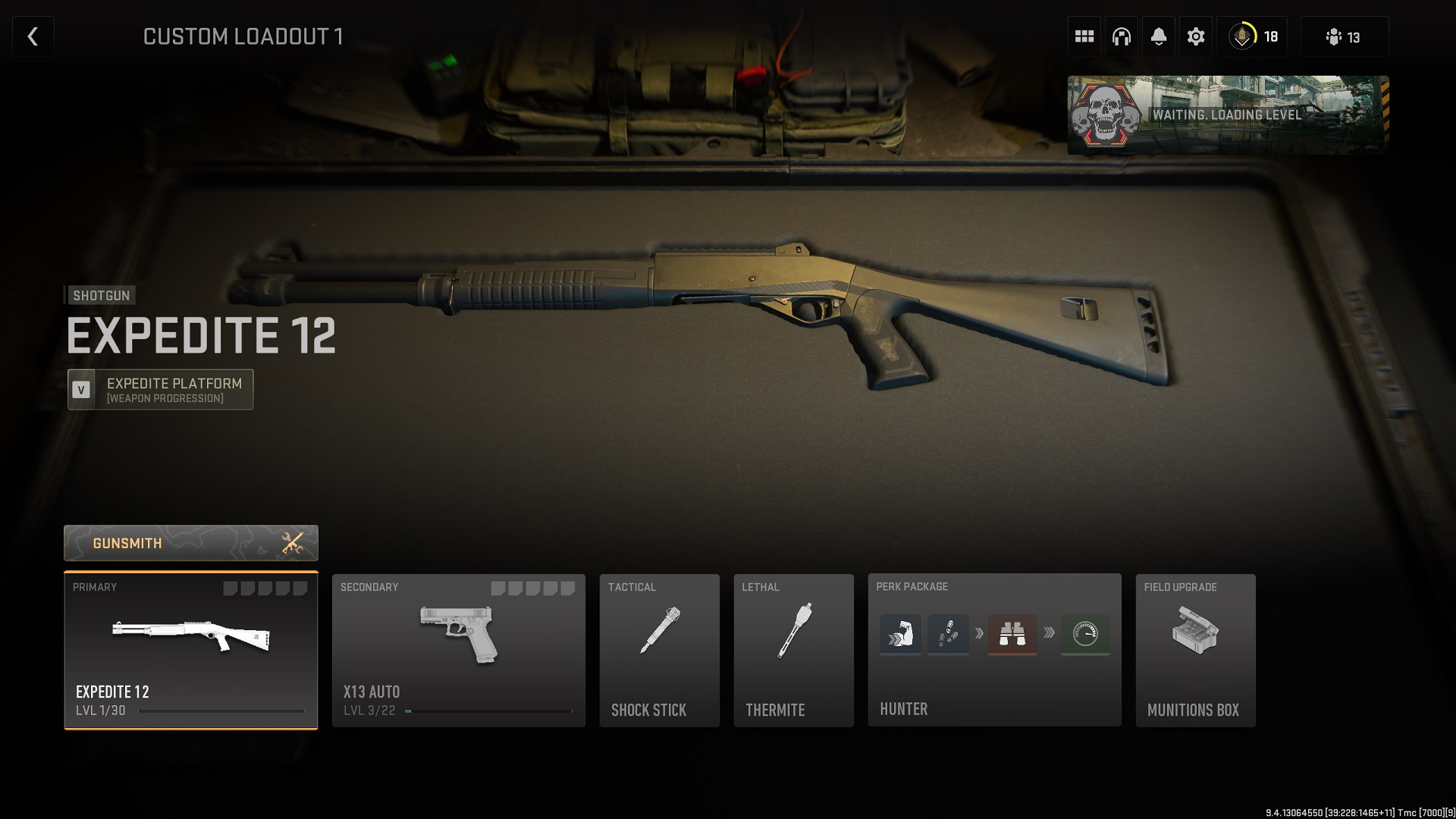 Les meilleurs fusils de chasse de Modern Warfare 2: l'Expedite 12 se trouve dans un étui à fusil rembourré