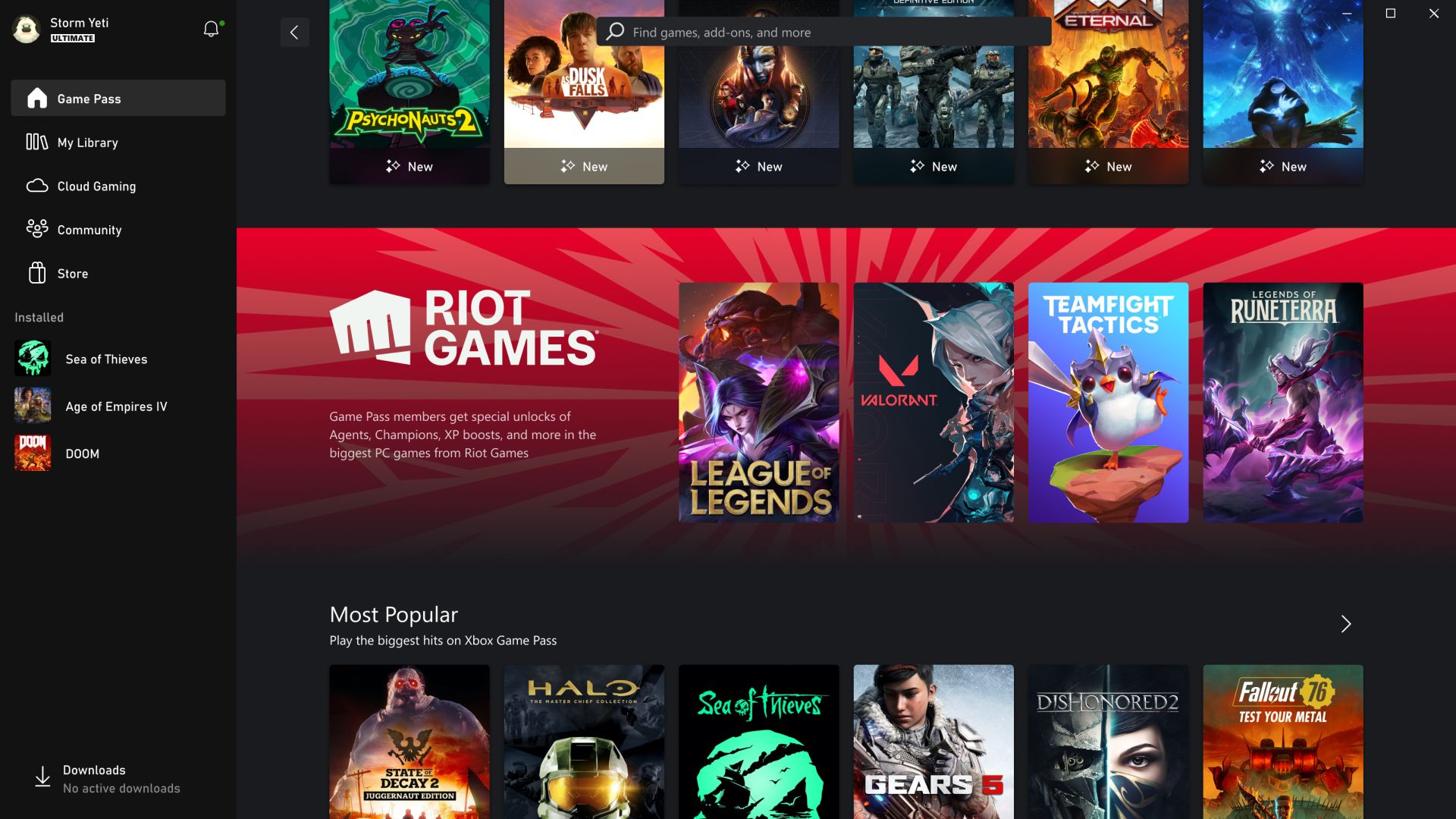 Riot Games est désormais disponible avec le Xbox Game Pass Ultimate