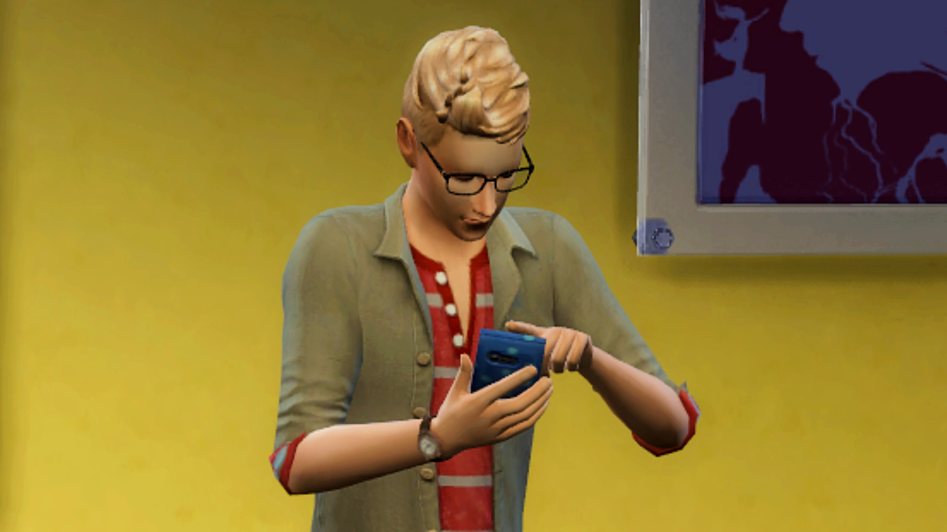 Les Sims 4 PSA met en lumière la personnalisation négligée du téléphone