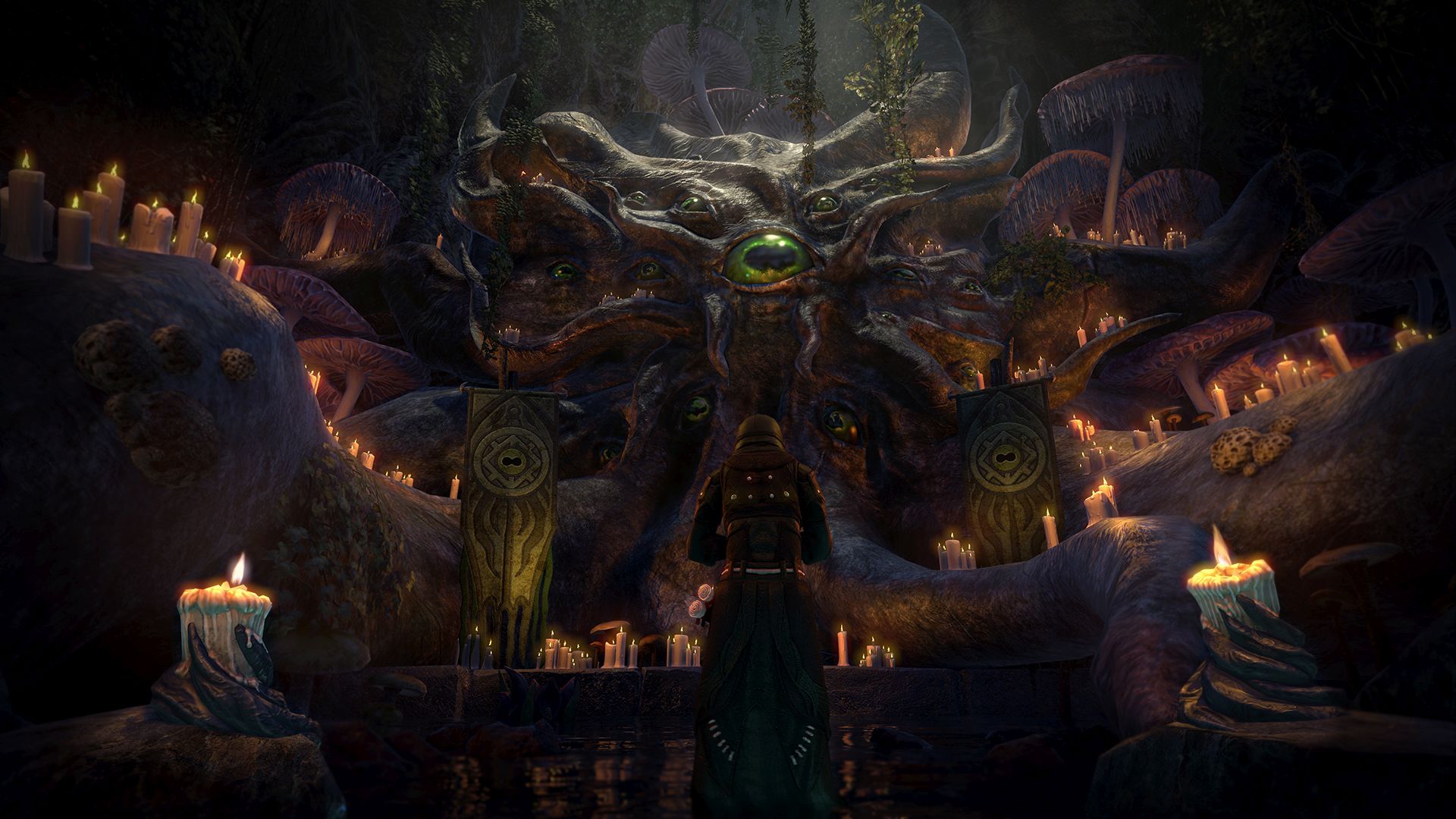 Snímek obrazovky z The Elder Scrolls Online: Necrom