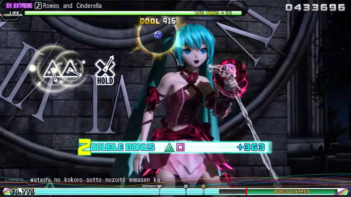 Project Diva Future Tone-Gameplay