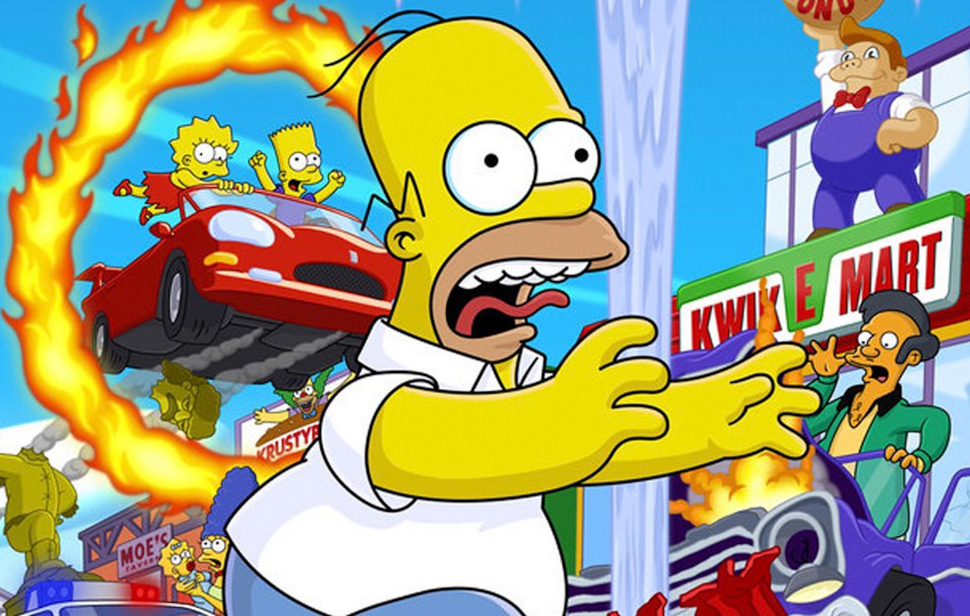 Le concepteur principal de "The Simpsons : Hit And Run" "adorerait" un remake