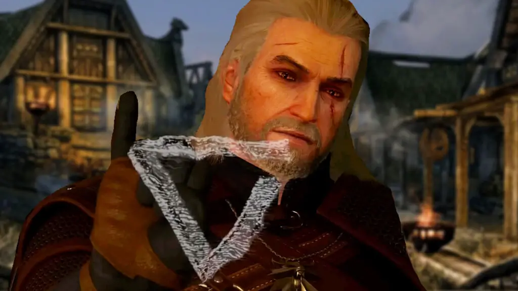 El mod Skyrim te infunde la magia de Witcher de Geralt