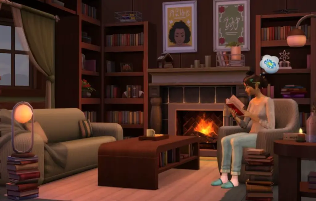 El último DLC del paquete 'Sims 4' es perfecto para los amantes del grunge y los libros