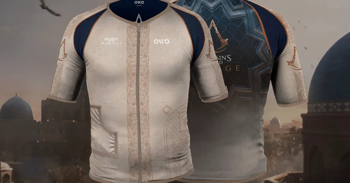 Assassin's Creed Mirage erhält einen „haptischen Gaming-Anzug“, mit dem Sie „Einschläge und Parkour“ spüren können.