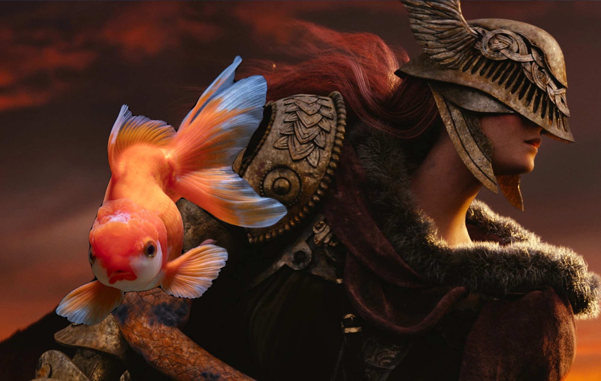Guarda un pesce rosso battere il boss più duro in "Elden Ring"