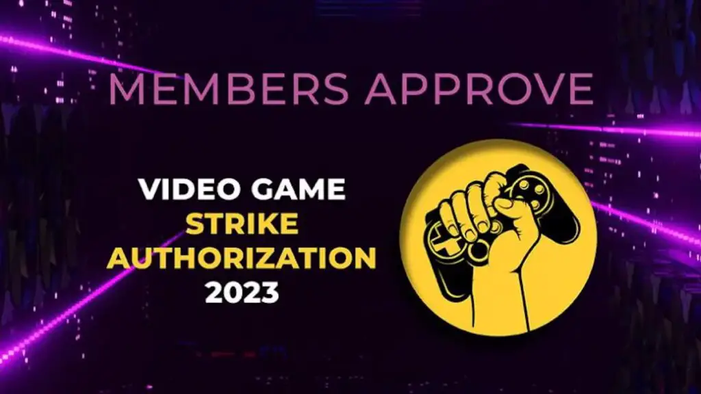 Les membres de la SAG-AFTRA autorisent la grève du jeu vidéo avec 98 % de oui