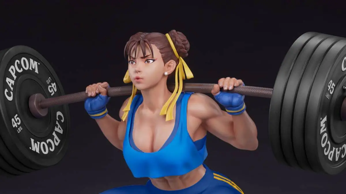 Street Fighter Chun-Li Powerlifting-Figur gibt es in 3 Varianten