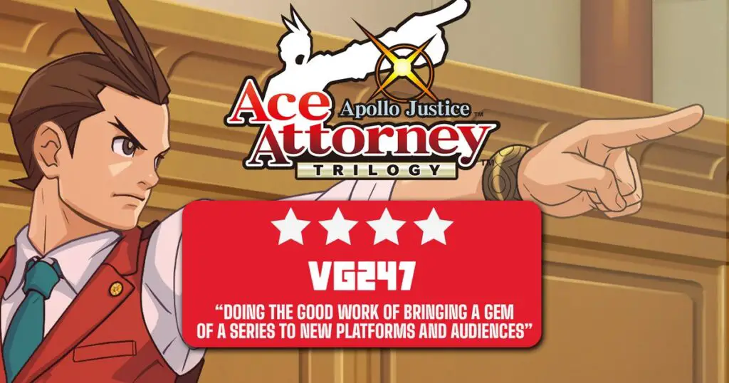 Revisión de Apollo Justice: Ace Attorney Trilogy: tan encantador como sus predecesores, aunque un poco más desigual