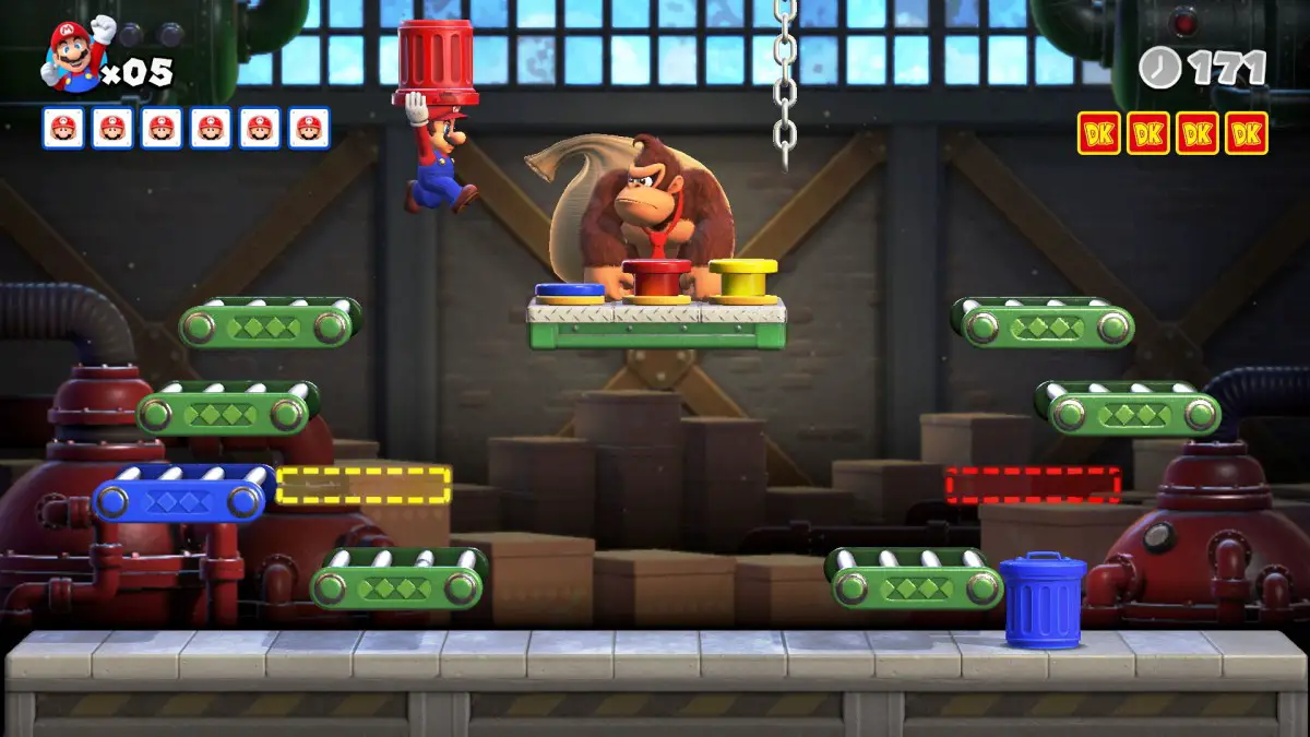 Revisión: el puerto Switch de Mario vs Donkey Kong funciona perfectamente 3