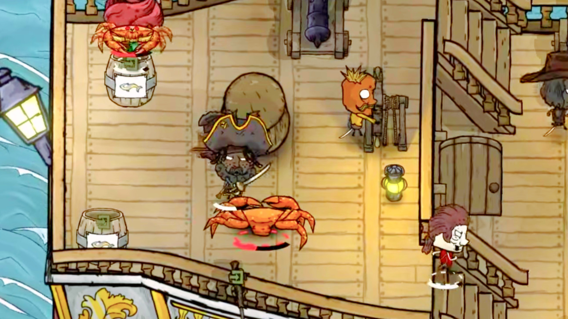 Pirátská hra ve stylu Don't Starve od modderů RimWorld je nyní k dispozici na Steamu