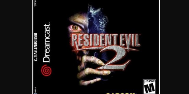 La copertina del dreamcast di Resident Evil 2