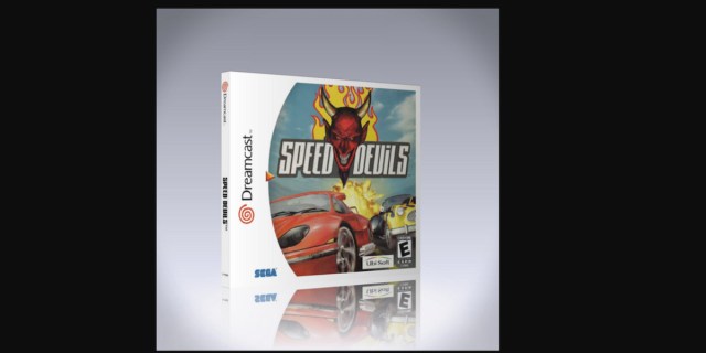 arte de la caja de la versión original de Speed ​​Devils